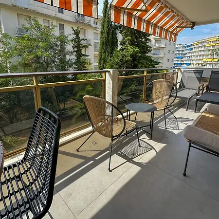 Pointe Croisette, Palais & Palm A Pied 公寓 *